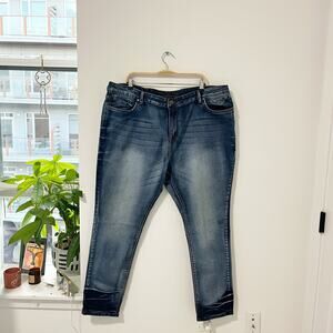City Chic Denim Skinny Jeans Size 24